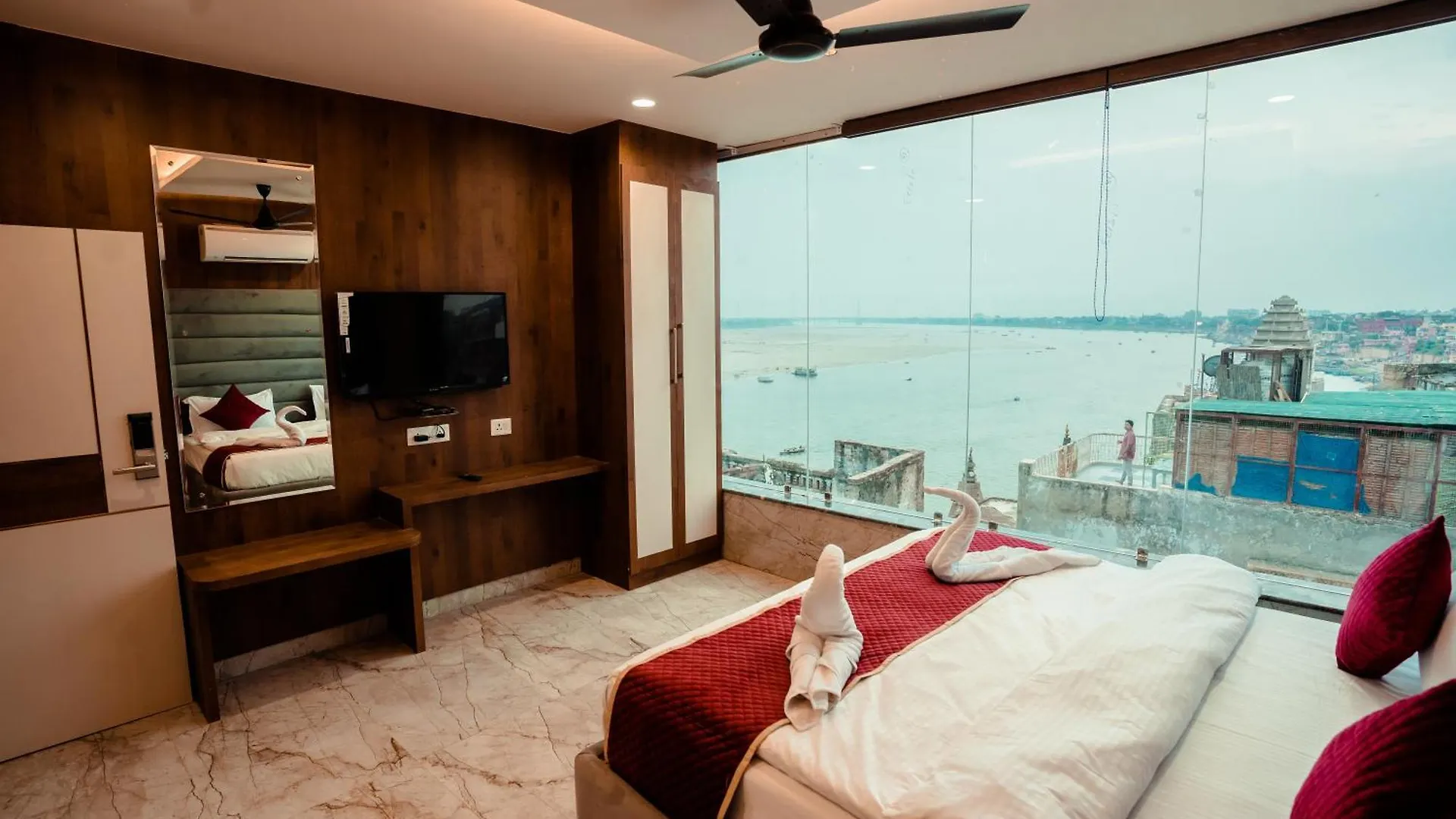 Hotel Jsr Ganga Váránaszi India